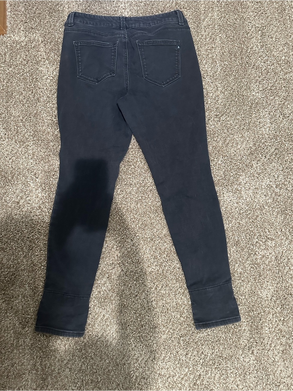 Maurices Navy-Black Jeggings with Back Pockets
